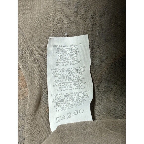 Cabi Tan Brown Orange Green Mandala Tank Top Flowy Size Small adjustable straps - Picture 9 of 12